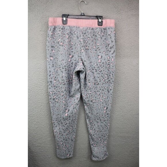 Cuddl Duds Fleece w/Stretch Thick Pajama Set-Size Medium-Drawstring-Pockets - Picture 6 of 16